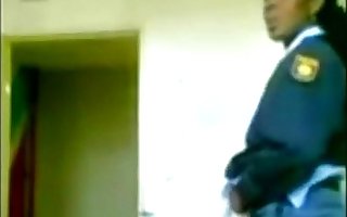 Nigerian Police Couple Fucks in Station, Porn 18: