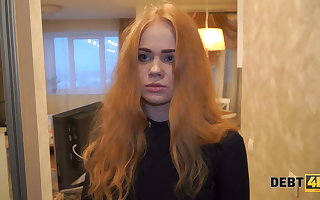 DEBT4k. Lovely chick Rose Lascivious buys a oustandingly TV but shop-talk pay