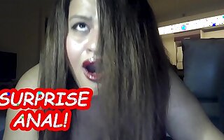 SHE CRIES Increased by SAYS NO ! SURPRISE ANAL WITH BIG ASS TEEN !